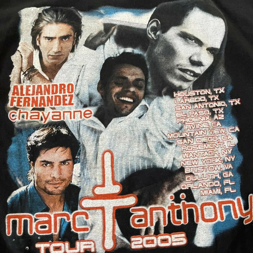 Marc Anthony Alejandro Fernandez Graphic T Shirt - Picture 3 of 3